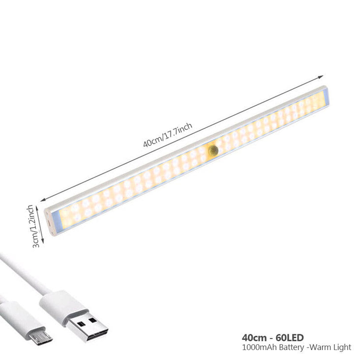 Smart Oppladbar Bevegelsessensor Lampe for Enklere Hverdag