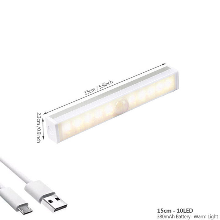 Smart Oppladbar Bevegelsessensor Lampe for Enklere Hverdag
