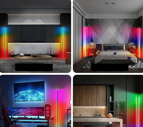 Smart RGB LED-lampe for Stemningsfull Belysning