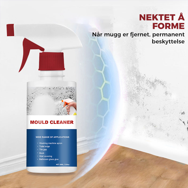 Skimmelfjerner Spray med Aktiv Klor til Badeværelse og Køkken