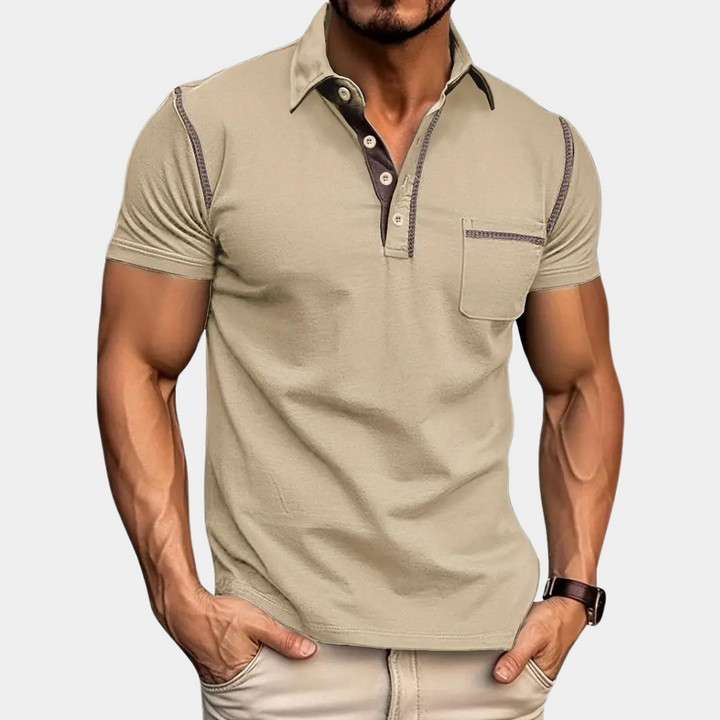 Herre Poloshirt Stilfull Design