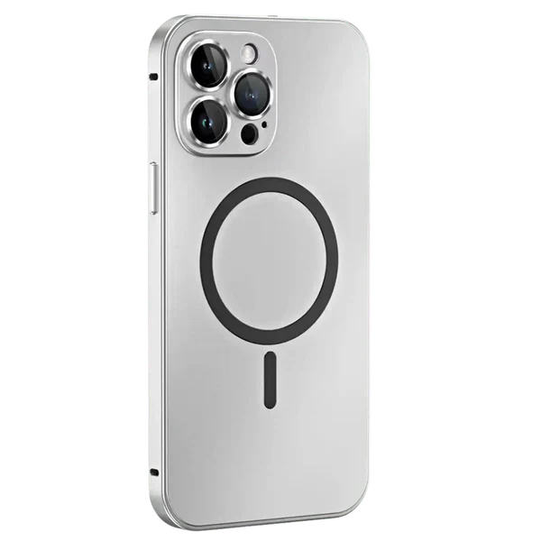 Stilrent Metall iPhone Deksel for Robust Beskyttelse