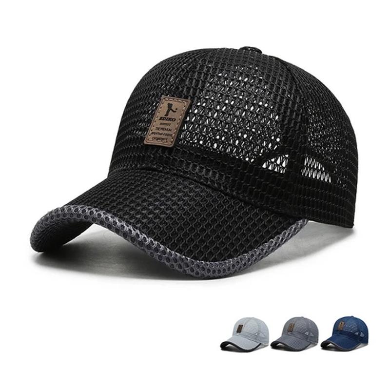Pustende Justerbar Mesh Baseballcaps - Sport og Komfort