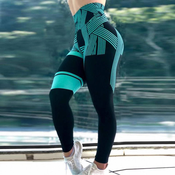 Leggings for kvinner med høy midje og magekontroll