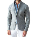 Tidløs Vintage Cardigan Jakke for Menn med Klassisk Krage