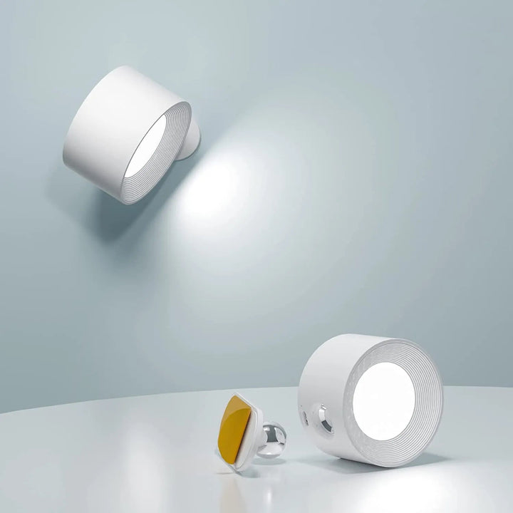 Trådløs Vegglampe | Dimbar og Roterbar | Skap Stemning