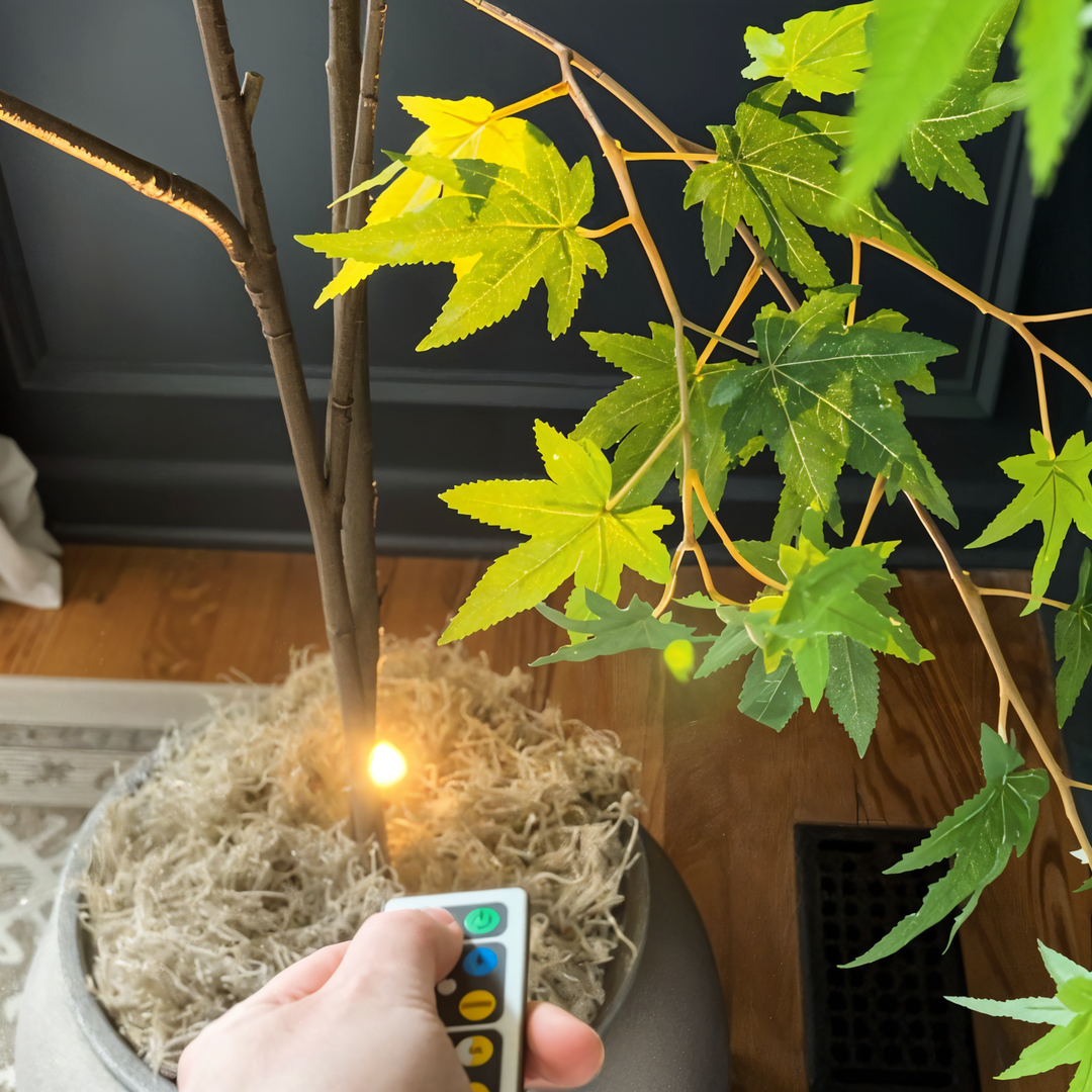 Trådløs Mini LED Spotlight – Dimbart Lys for Hjem og Kontor
