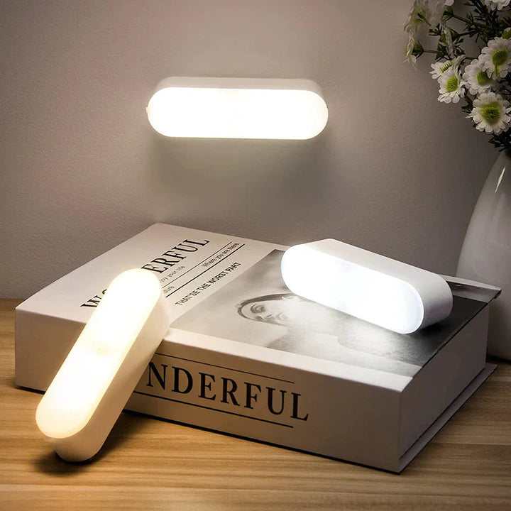Trådløs Vegglampe med Bevegelsessensor og USB-lading