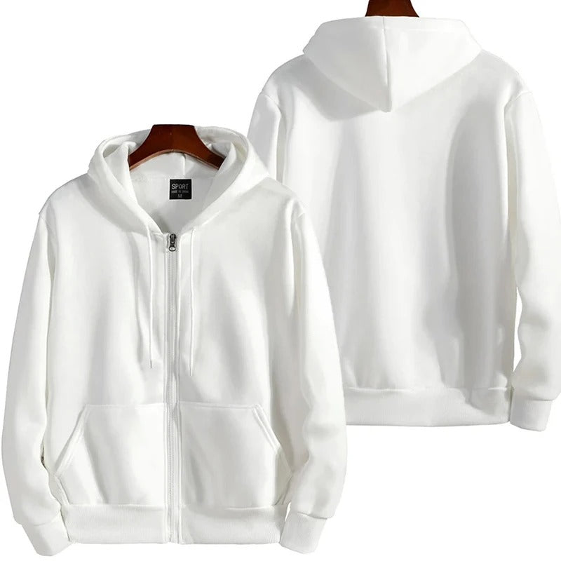 Uformelle Hettegensere med Glidelås for Menn