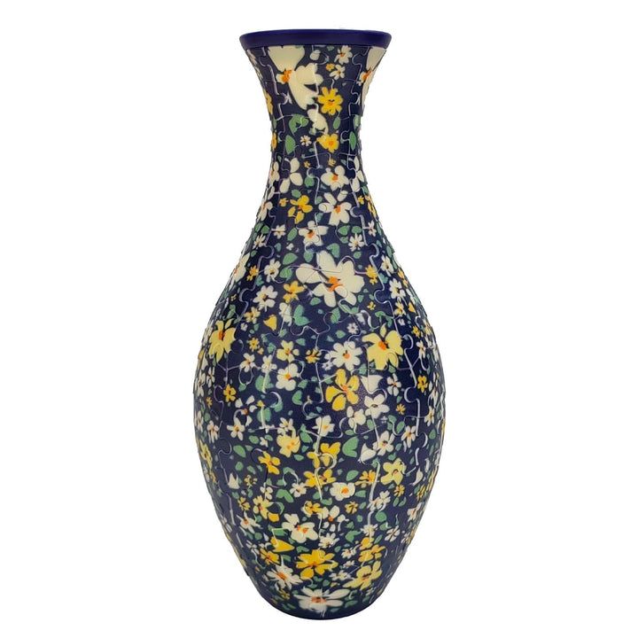 3D Puslespillvase for Hjemmet – Unik og Kreativ Blomsterdekorasjon