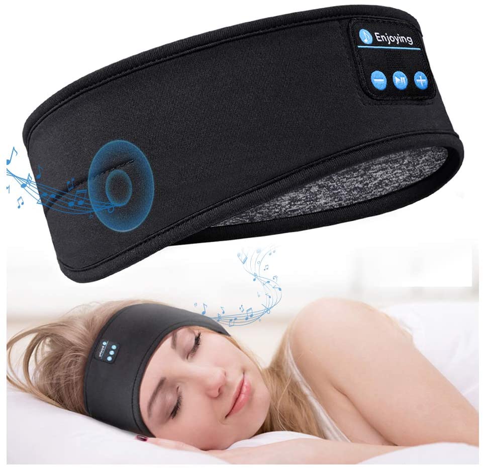 Unisex Bluetooth Pannebånd med Integrerte Hodetelefoner