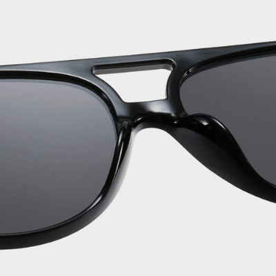 Unisex Retro Aviator Solbriller med UV400 Beskyttelse