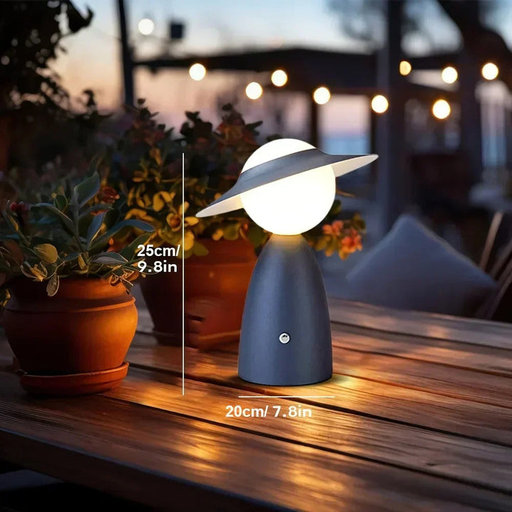 USB Oppladbar LED-Bordlampe – Berøringsdimmer