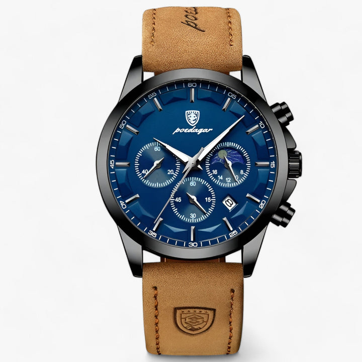 Herrenarmbåndsur med Vanntett Design og Moderne Eleganse
