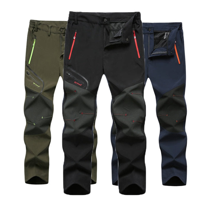 Pantaloni da trekking impermeabili da uomo con gambe staccabili