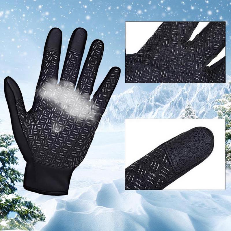 Unisex Vandtætte Vinterhandsker med Touch-fingerspidser