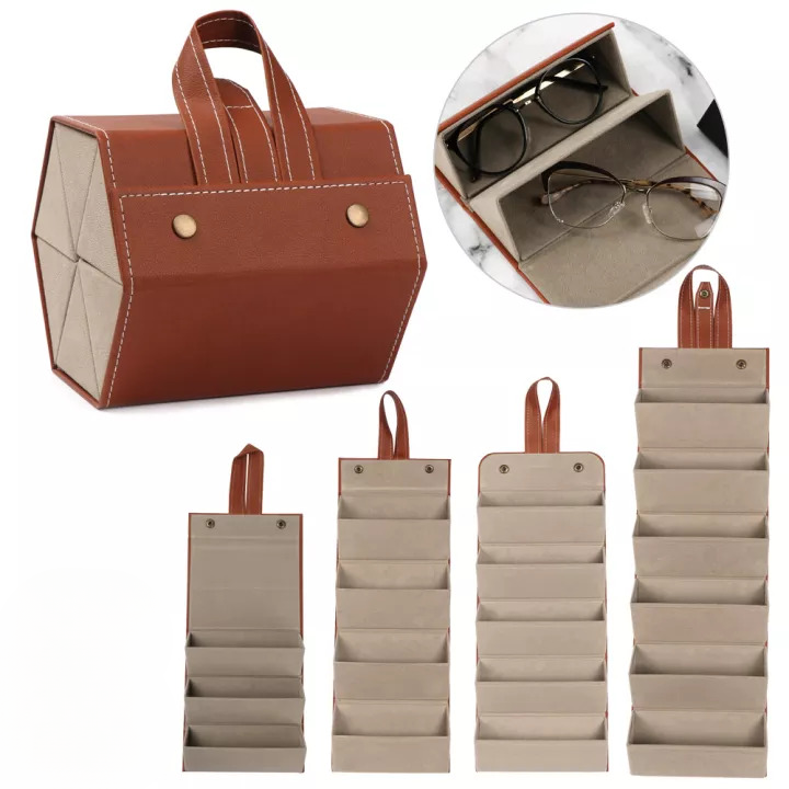 Sammenleggbart Reisetui for Briller i Vintage