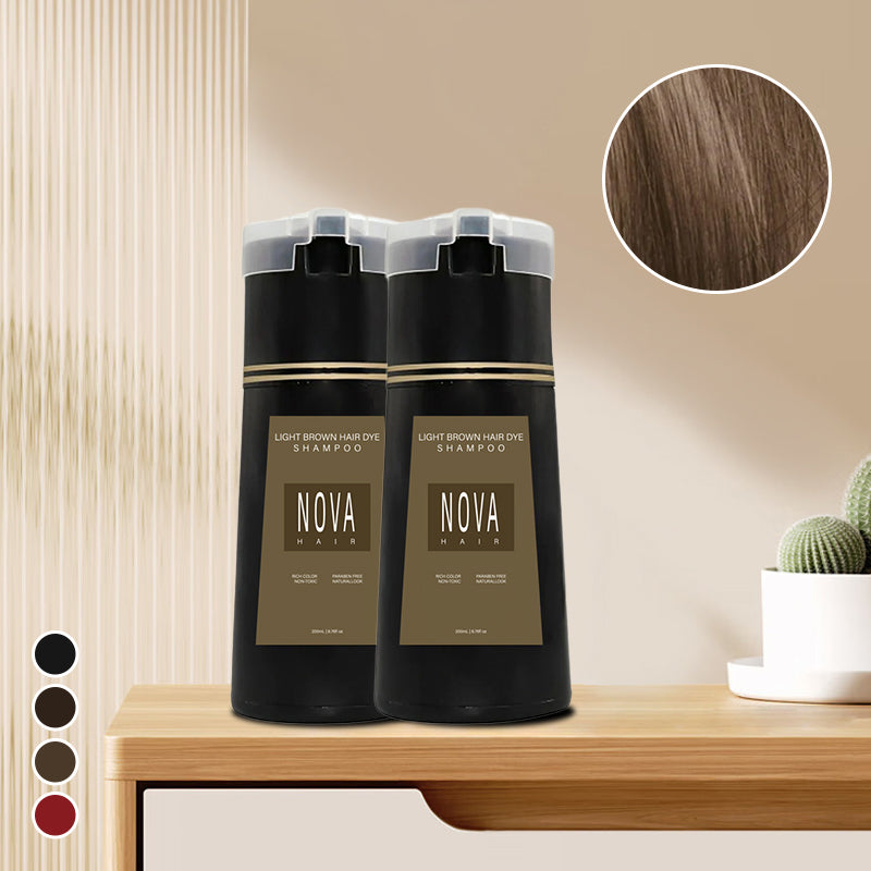 Øjeblikkelig Hårfarveshampoo der Dækker Gråt Hår på 10 Minutter